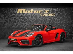 Rouge Nouvelle 2025 Porsche 718 Spyder Cabriolet | 194 861 €