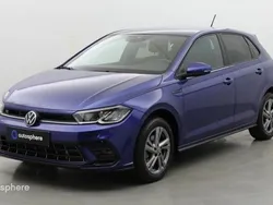 Bleu Utilisé 2024 VW Polo R-line Berline | 23 499 € (Prix assez cher)