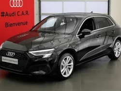 Noir mythe métallisé Utilisé 2024 Audi A3 Sportback e-tron Business Berline | 37 900 € (Prix juste)