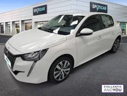 Blanc Utilisé 2021 Peugeot 208 Business-Line Citadine | 11 750 € (Prix juste)