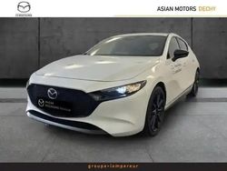 Snowflake white pearl mica Utilisé 2025 Mazda 3 Homura-Line Berline | 32 290 € (Prix juste)