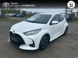 Blanc lunaire (n) Utilisé 2022 Toyota Yaris Hybrid Design Berline | 19 990 € (Prix juste)