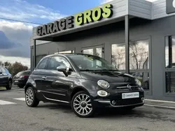 Noir Utilisé 2017 Fiat 500 Lounge Berline | 9 690 € (Prix juste)
