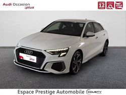 Blanc glacier métallisé Occasion 2022 Audi A3 S-Line | 25 490 € (Prix juste)