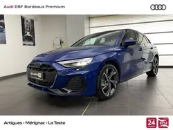 Bleu ascari métallisé Utilisé 2025 Audi A3 Sportback e-tron S-Line Berline | 44 900 €