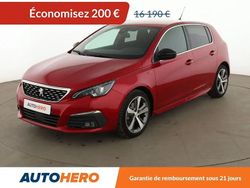 Rouge Utilisé 2019 Peugeot 308 GT-line Berline | 15 990 € (Prix juste)