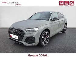 Gris quantum Utilisé 2022 Audi Q5 Sportback S-Line SUV | 59 900 €