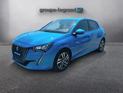 Bleu Utilisé 2021 Peugeot 208 Business-Line Citadine | 13 980 € (Prix juste)