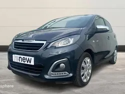 Gris Utilisé 2020 Peugeot 108 Style Citadine | 9 999 € (Prix juste)