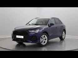 Bleu navarre métallisé Utilisé 2024 Audi Q3 S-Line SUV | 42 299 € (Prix juste)