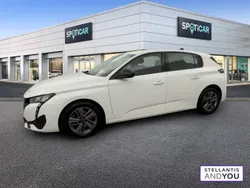 Blanc Utilisé 2022 Peugeot 308 Active Berline | 16 990 € (Prix assez cher)