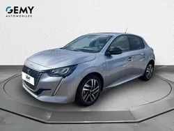 Gris Utilisé 2022 Peugeot 208 Allure Citadine | 14 480 € (Bon prix)