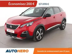 Rouge Utilisé 2017 Peugeot 3008 GT-line SUV | 17 190 € (Prix juste)