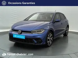 Bleu Utilisé 2022 VW Polo R-line Citadine | 18 790 € (Prix juste)