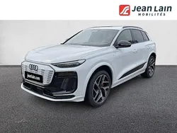 Blanc glacier métallisé Utilisé 2025 Audi Q6 e-tron S-Line SUV | 91 900 € (Prix cher)