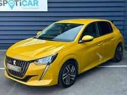 Jaune Utilisé 2021 Peugeot 208 Allure Citadine | 13 990 € (Prix juste)