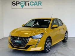 Jaune Utilisé 2020 Peugeot 208 Business-Line Citadine | 10 990 € (Prix juste)