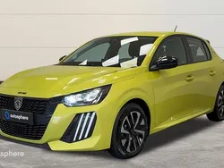 Jaune Nouvelle 2024 Peugeot 208 Active Citadine | 19 299 € (Bon prix)