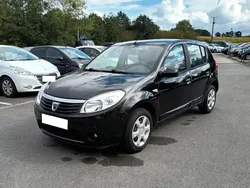 Noir Utilisé 2012 Dacia Sandero Lauréate Citadine | 6 200 €