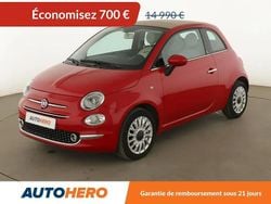 Rouge Occasion 2019 Fiat 500C Lounge Cabriolet | 14 290 € (Prix juste)