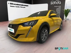 Jaune Utilisé 2021 Peugeot e-208 Style Citadine | 16 490 € (Prix juste)