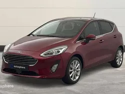 Rouge Utilisé 2020 Ford Fiesta Titanium X Citadine | 12 999 € (Prix juste)