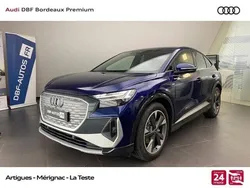 Bleue Utilisé 2023 Audi Q4 Sportback e-tron S-Line SUV | 42 900 € (Prix juste)