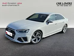 Blanc glacier métallisé Utilisé 2020 Audi A4 S-Line Berline | 29 900 €