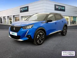 Bleu Utilisé 2021 Peugeot 2008 GT SUV | 18 490 € (Prix juste)