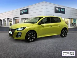 Jaune Utilisé 2024 Peugeot 208 Allure Citadine | 14 490 € (Bon prix)