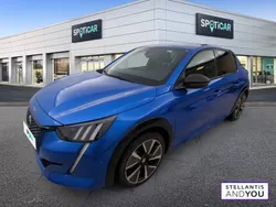 Bleu Utilisé 2021 Peugeot e-208 GT Citadine | 16 590 € (Prix juste)