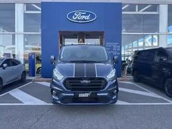 Bleu azur métallisée Occasion 2023 Ford Transit Custom Sport Berline | 33 990 € (Prix assez cher)