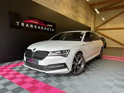 Blanc Utilisé 2023 Skoda Superb SportLine Break | 34 990 € (Prix assez cher)