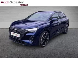 Bleu navarre métallisé Utilisé 2022 Audi Q4 e-tron S-Line SUV | 34 990 € (Prix juste)