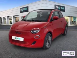 Rouge Utilisé 2021 Fiat 500e Red Cabriolet | 15 989 € (Prix juste)