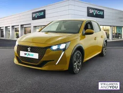 Jaune Utilisé 2021 Peugeot e-208 Style Citadine | 15 990 € (Prix juste)
