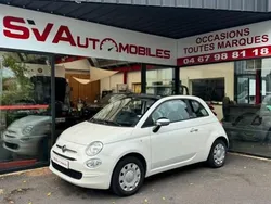 Blanc Utilisé 2018 Fiat 500C Pop Star Cabriolet | 10 990 € (Prix juste)
