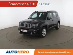 Noir Utilisé 2019 Jeep Renegade Limited SUV | 13 890 € (Prix juste)