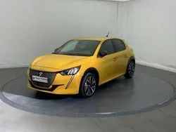 Jaune Utilisé 2021 Peugeot e-208 GT Citadine | 14 590 € (Super prix)