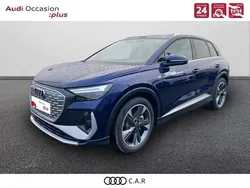 Bleu Utilisé 2022 Audi Q4 e-tron S-Line SUV | 43 790 € (Prix juste)