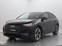 Noir Utilisé 2022 Audi Q4 e-tron S-Line SUV | 34 499 € (Prix juste)