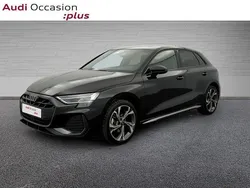 Noir mythic métallisé Utilisé 2025 Audi A3 S-Line | 37 890 € (Prix assez cher)