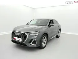 Gris daytona nacré Utilisé 2022 Audi Q3 Sportback S-Line SUV | 36 900 € (Prix juste)
