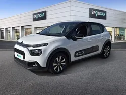 Blanc banqui Utilisé 2021 Citroën C3 PureTech Citadine | 12 999 € (Prix assez cher)
