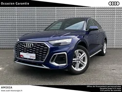 Bleu navarre métallisé Utilisé 2022 Audi Q5 Sportback S-Line SUV | 47 890 € (Prix juste)
