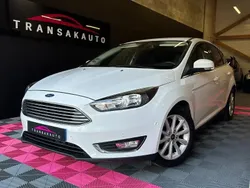 Blanc Utilisé 2015 Ford Focus Titanium | 5 990 € (Prix juste)
