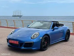 Bleu Utilisé 2018 Porsche 911 Carrera 4 GTS Cabriolet | 122 990 €