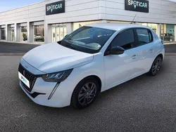 Blanc Utilisé 2022 Peugeot 208 Active Citadine | 12 370 € (Bon prix)