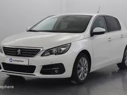 Blanc Utilisé 2021 Peugeot 308 Allure Berline | 14 489 € (Bon prix)