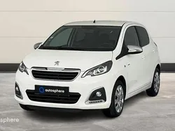 Blanc Utilisé 2021 Peugeot 108 Style Citadine | 9 990 € (Prix juste)